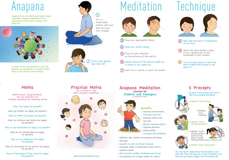 Anapana Meditation for children and teens